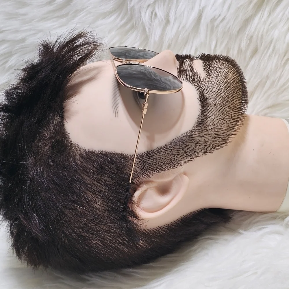 GIVENCHY UNISEX PILOT SUNGLASSES FREME GOLD